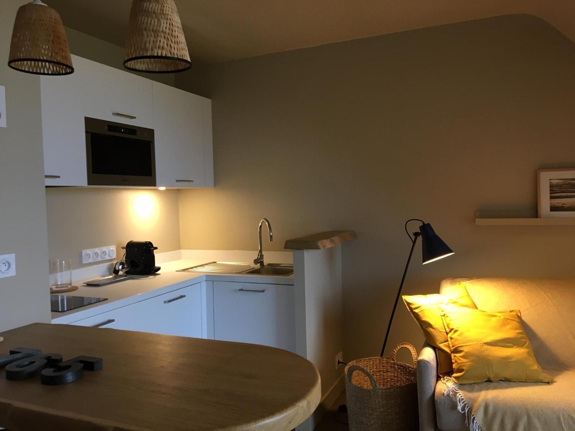 Appart-Studios Vue Mer Panoramique St Guenole Cote Mer 庞马尔 外观 照片
